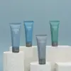 Tubo de Muestra para Estampado en Caliente de Plástico PE, Tubo Suave Cosmético Material de Empaque, Serie de Mismo Color para Set de Artículos de Tocador, Personalización con Tapa abatible de soporte