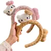 Tiara Fofa Estampa de Leopardo de Gato, Tiara Criativa Fofa de Desenho Animado, Grampo Larga para Lavar o Rosto, Menina Vendendo Tiara Fofa para Fotos