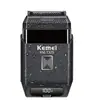 Kemei Afeitadora Doméstica Impermeable Km-T229 Eléctrica Reciprocante Flotante con Pantalla Digital Recortadora de Barba
