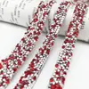 Broca de resina com tira de diamante acessórios para joias DIY strass hot fix adesivos acessórios para roupas tira de strass adesiva brocas decorativas de resina adesivos de strass