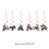 Amazon Nueva Fiesta de Cumpleaños Temática de Motocicleta Todoterreno Vajilla Desechable Mantel Servilleta Plato de Papel Decoraciones