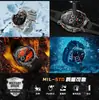 Reloj inteligente nuevo transfronterizo llamada Bluetooth ritmo cardíaco sueño impermeable fitness multifunción para hombres