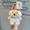Jinnew Original Lindo Colgante de Peluche Familia de Mascotas Animales, Llavero Lindo de Dibujos Animados, Pequeño Regalo al por Mayor