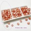 [Caramelo colorido] Cuentas redondas acrílicas imitación ojo de gato diy hechas a mano cuentas sueltas accesorios pulsera materiales de joyería