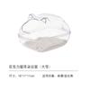 Baño para Hámster Baño para Oso Dorado Suministros Acrílico Totalmente Transparente Inodoro Grande de Doble Propósito Arena de Baño Arena para Orina Lavabo