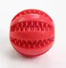 Atacado do Fabricante Ponto Bola Anti-vazamento Alimentar Brinquedo Bola para Pet Bola para Cachorro Dentes Molares Limpeza Cachorro Cachorro Pequeno