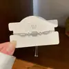Pulsera Deslizante de Tubo Cuadrado Pequeño con Diamantes Completos de Lujo Ligero para Mujer Exquisita Versátil Hada Suave Ajustable Nicho Joyería de Mano para Viajes