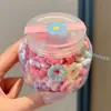 Elásticos de Cabelo com Fio para Crianças com Alta Elasticidade para Prender o Cabelo, Cordas Pequenas de Cabelo para o Cabelo do Bebê, Suaves com o Cabelo, Elásticos Pequenos