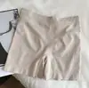 Shorts de Segurança Feminino com Forro Interno, Sem Costura, Anti-Exposição, Levanta Bumbum, Boxer Duas em Um