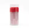 Cepillo de Pestañas de Varilla de Cristal Embotellado Transfronterizo, Peine para Cejas Desechable Embotellado, Cepillo Espiral, Cepillo de Pestañas Colorido, Herramienta de Cepillo para Cejas