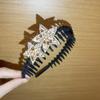 Nueva diadema de estrella de cinco puntas, artefacto para terminar el cabello roto, horquilla con diamantes de imitación, diadema flocada, accesorios para el cabello para lavarse la cara, clip para tocado