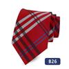 Corbata para Hombre Material Poliéster Corbata de Cuadros Escoceses Fabricante Stock Listo Venta al por Mayor