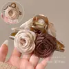Pinza Floral para el Cabello de Playa para Mujer, Pinza Lateral de Gama Alta con Sentido de Atmósfera, Pinza de Flor de Phalaenopsis, Pinza Versátil para el Flequillo con un Toque de Lujo