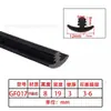 Panel Fotovoltaico Tipo T Tira de Sellado Cubierta de Zanja Tira de Goma para Calafateo Contenedor Invernadero Sellado Impermeable y a Prueba de Polvo