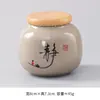 Latas de Té Cerámicas para Hogar Grandes y Pequeñas Latas Selladas Latas de Almacenamiento de Té Pu'Er Cajas de Té Portátiles Chinas para Latas de Almacenamiento de Té