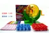 Máquina Manual de Lotería para Juegos de Lotería Como Loto, Bola de Color Doble, Seis-Gana, Feliz 8 y Lotería de Bienestar, Simulando Sorteos de Lotería y Eventos Ganadores