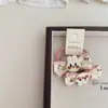 Nuevo Pasador de Pelo con Lazo de Conejo Floral para Niños Par de Diadema Pasador Clip Lateral Banda de Goma