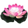 Linterna de Loto Flotante LED para Bendición y Deseos, Luz Decorativa de Iluminación de Paisaje con Batería, Fábrica de Origen de Linternas de Río
