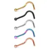 Joyería para perforaciones de acero inoxidable con cabeza de bola, varilla recta, varilla en L, varilla curva, joyería para perforaciones, venta al por mayor de joyería para perforaciones europea y americana.