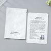 Bolsa Plástica Personalizada con Cierre Hermético Empaque de Mascarilla Cosmética Bolsa Desechable para Champú Bolsa para Empaque de Mascarilla para Ojos Mascarilla de Manos