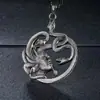 Collar para hombre nuevo transfronterizo moda europea y americana personalidad retro película de animación y televisión accesorio de moda colgante