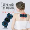 Mini Adhesivo de Masaje EMS Inteligente Masajeador Conveniente para Hombro y Cuello Masajeador Eléctrico Doméstico de Pulso Meridiano Masajeador Cervical