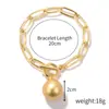 Pulsera de Perlas Multicapa de Venta Caliente Transfronteriza Europea y Americana Diseño con Sentido Barroco Retro Perla Irregular