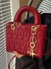 Bolsas de Nicho Transfronteiriças 2026 Novos Modelos Bolsas Femininas Tendência Venda Quente Versátil Bolsas Transversais para Socialites Bolsas da Moda Bolsas Lady Dior