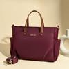 2025 Nueva Bolsa para Laptop para Mujer Portátil Gran Capacidad Maletín de Negocios Bolso de Hombro Cruzado para Viajes y Uso Diario