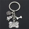 Aleación de Plata Antigua Personalizada Estilo Personalizado Bolsa Metal Llavero Joyería Hombres y Mujeres Simple Aleación Llavero