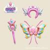 [Envío Gratis] Alas de Mariposa Verano Niños Diademas Decorativas, Cintas para el Cabello, Globos, Varitas Mágicas Balala, Puestos de Mercado Nocturno