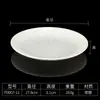 Plato de Melamina Imitación Porcelana Plato Comercial para Restaurante Hotel Cocina Plato para Platos Fríos Restaurante de Comida Rápida Plato para Arroz