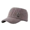 Estilo Novo Outono e Inverno Chapéu Top Vazio para Mulheres Estilo Coreano Moda Boina Tricô Sem Topo Para Exterior Veludo Chapéu Quente Atacado
