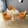 Combinación de mesa y silla de negociación, área de descanso, mesa y silla de ocio, cafetería, tienda de té con leche, reunión, oficina, negocios, mesa y silla de recepción