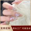 Uñas Postizas Personalizadas, Uñas Postizas Personalizadas, Parches para Uñas, Parches para Manicura, Parches para Uñas de Manicura Portátil, Uñas Postizas