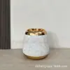 Jarrón Decorativo de Cristal de Pie Colorido de Gama Alta Estilo Europeo Inspirado en Ins para Sala de Estar, Exhibición en Centro Comercial, Oficina de Ventas y Arreglo de Plantas Verdes