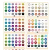 Paquete de Recarga de Cuentas Tie-Dye 264 Colores Completos Set 1000 Piezas 2.6mm Material para Manualidades DIY Paquete Rompecabezas de Cuentas Fusion