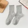 Calcetines de Algodón Antibacterianos con Luz Azul Protección del Pie Cintura Deportes Barco Longitud Media Absorbentes de Sudor y Desodorantes Moldeadores Calcetines para Hombre y Mujer Venta al por Mayor