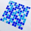 Mosaico de Cristal Pequeñas Piezas Pared de Fondo Lavabo de Baño Pegatinas de Pared Autoadhesivas Estanque de Peces Piscina Rompecabezas