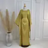 Vestido de Tecido Brilhante para Festa Primavera e Verão LR816