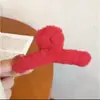 Pinzas para el Cabello de Felpa para Otoño e Invierno, Pinzas para el Cabello Lindas y Dulces para la Parte Posterior de la Cabeza, Pinzas para el Cabello de Felpa de Colores Caramelo, Ventas Directas de Fábrica, Venta al por Mayor de Pinzas para el Cabello