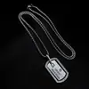 Collar de acero de titanio para Otoño e Invierno cadena de suéter animal mismo estilo para hombres y mujeres mezcla y combina personalidad moda moderna joyería versátil simple