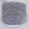 Hilo Brillante de Seda Lana Mohair, Hilo Dorado y Plateado, Hilo para Tejer Bufandas, Hilo de Mohair Brillante Tejido a Mano