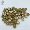 Botones Lisos Metálicos, Botones de Champiñón, Abrigo de Traje, Gabardina, Camisa, Suéter, Botones Lisos Cosidos a Mano, Botones de Gama Alta