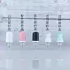 Botella de espuma PET negra esmerilada de 40 ml botella portátil de Mousse Limpiador de 60 ml botella secundaria de viaje botella de pasta de dientes para niños