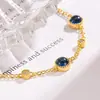 Pulsera Fina de Zafiro para Mujer, Diseño Japonés de Lujo Ligero, Regalo de Cumpleaños para Novia o Mejor Amiga, Estilo de Nicho de Alta Gama, Versátil y Elegante