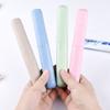 Viaje de Negocios Portátil Caja para Cepillo de Dientes Lavar Frotar Caja de Cepillo de Dientes Color Caramelo Colorido Caja de Cepillo de Dientes de Paja de Trigo