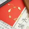 Pulseira de ouro de areia do Vietnã transfronteiriça tendência cravejada com diamante completo cabaça pulseira de cobre feminina design simples joias atacado
