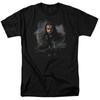 Estilo europeo y americano El Hobbit película nombre conjunto comercio exterior retro clásico camiseta holgada para hombre