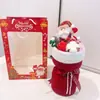 Buquê de Bonecas de Natal Urso de Pelúcia Fofo Presente de Aniversário para Namoradas Presente de Véspera de Natal